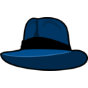 download Adventurer Hat clipart image with 180 hue color