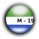 download M 19 clipart image with 225 hue color