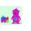 download Doudou Linux Contest clipart image with 270 hue color