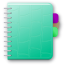 download Notebook clipart image with 135 hue color