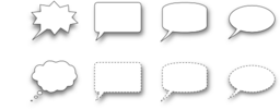 Collection Of Speech Bubble