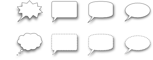 Collection Of Speech Bubble
