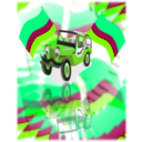 download Jeep clipart image with 90 hue color