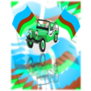 download Jeep clipart image with 135 hue color