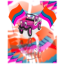 download Jeep clipart image with 315 hue color