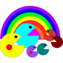 download Pacman clipart image with 0 hue color