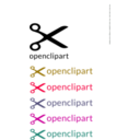 download Openclipart Scissors Logo Guide clipart image with 315 hue color