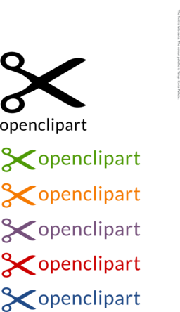 Openclipart Scissors Logo Guide