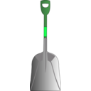 download Scoop Shovel clipart image with 90 hue color