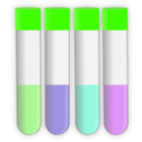 download Test Tubes With Caps clipart image with 225 hue color