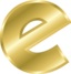 Effect Letters Alphabet Gold