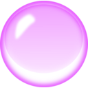download Bubble clipart image with 90 hue color