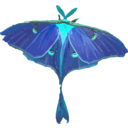 download Luna Moth Actias Luna clipart image with 135 hue color