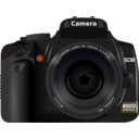 download Dslr Camera clipart image with 0 hue color