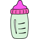 download Biberon clipart image with 270 hue color