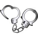 download Handcuffs clipart image with 180 hue color
