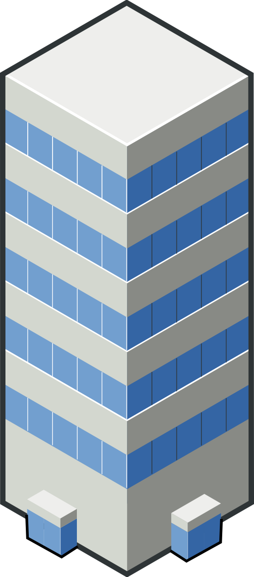 Isocity Blue Tower