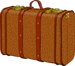 Suitcase With Stains