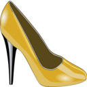 download Red Shoe clipart image with 45 hue color