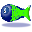 download Babyfish clipart image with 45 hue color