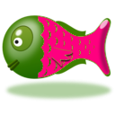 download Babyfish clipart image with 270 hue color