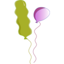 download Balloon Icon clipart image with 90 hue color