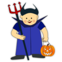 download Trick Or Treat 2 clipart image with 0 hue color