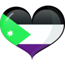 download Jordan Heart Flag clipart image with 135 hue color