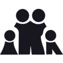 download Family clipart image with 225 hue color