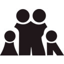 download Family clipart image with 315 hue color