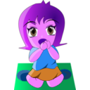 download Happy Chibi clipart image with 270 hue color