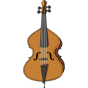 download Cello clipart image with 0 hue color