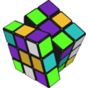 download Cube Of Rubik clipart image with 45 hue color