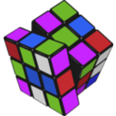 download Cube Of Rubik clipart image with 225 hue color