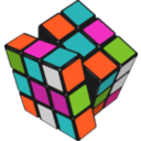 download Cube Of Rubik clipart image with 315 hue color