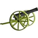 download Cannon clipart image with 45 hue color
