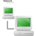download Network clipart image with 270 hue color