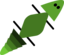 Gecko In Green