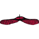download Maple Seed clipart image with 315 hue color
