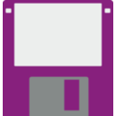 download Floppy Disk clipart image with 90 hue color