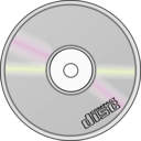 download Compact Disc clipart image with 135 hue color