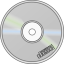 download Compact Disc clipart image with 270 hue color