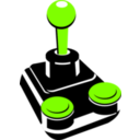 download Retro Joystick 001 clipart image with 90 hue color