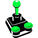 download Retro Joystick 001 clipart image with 135 hue color