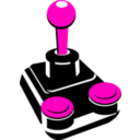 download Retro Joystick 001 clipart image with 315 hue color