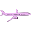 download Aircraft clipart image with 90 hue color