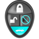 download Car Alarm Remote clipart image with 180 hue color