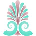 download Anthemion clipart image with 180 hue color