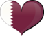 Qatar Heart Flag