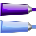 download Color Tube Redpink clipart image with 270 hue color